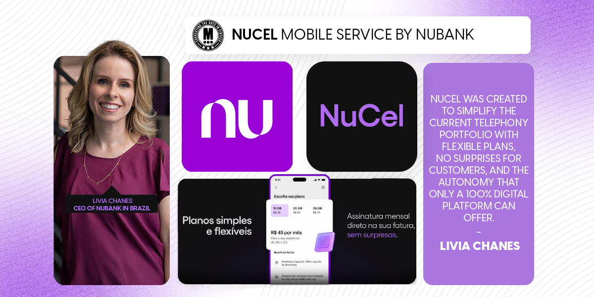 NuCel, a New Mobile Service by Nubank