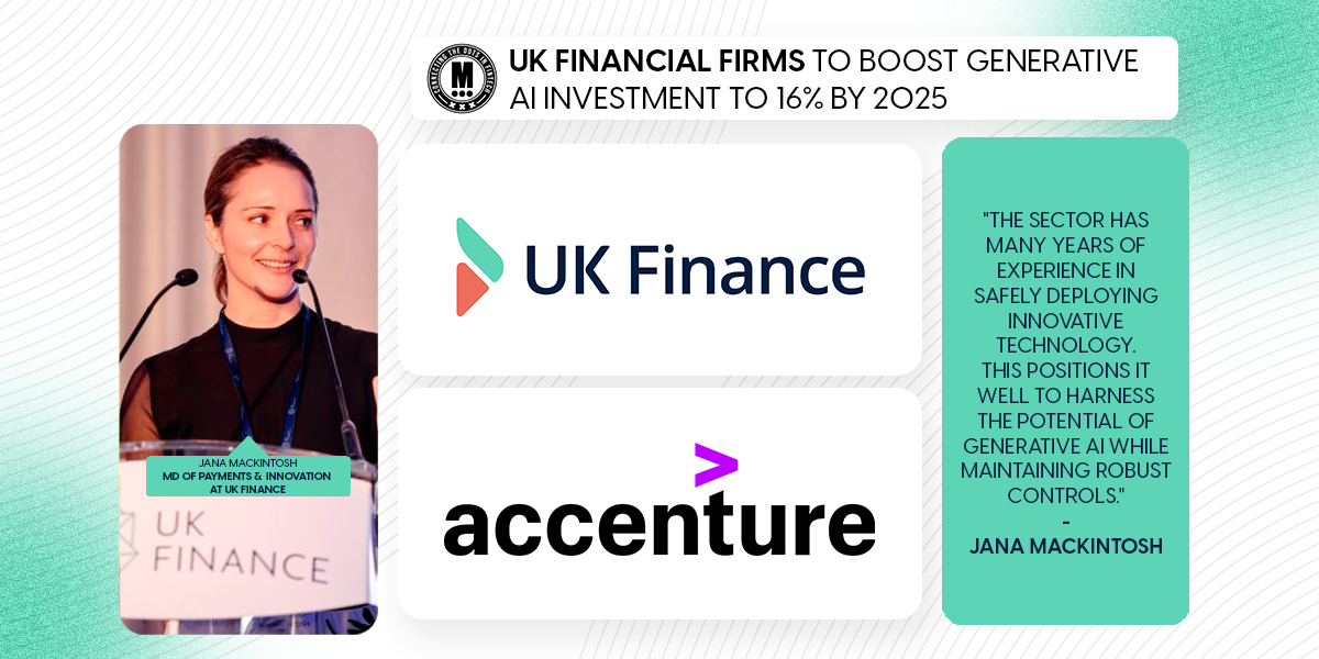 UK Financial Firms to Boost Generative AI Investment to 16% by 2025