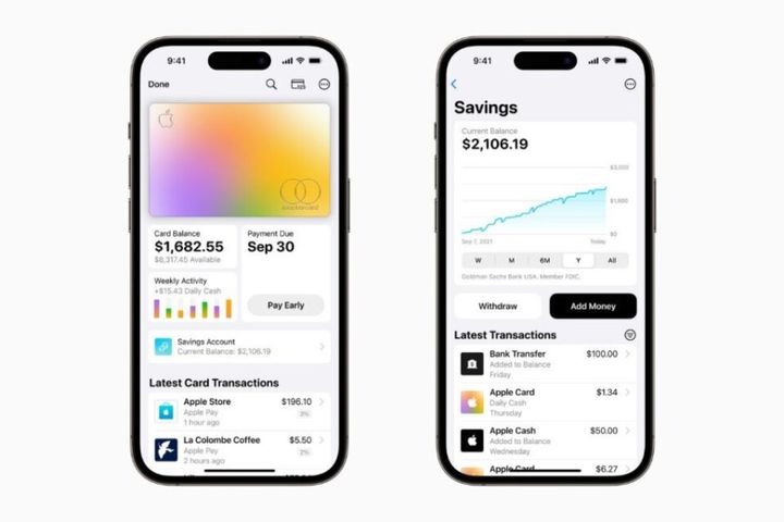 Apple Card’s Savings account by Goldman Sachs reaches over $10 billion in deposits