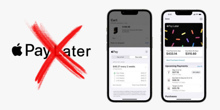 Apple Shuts Down Pay Later Feature