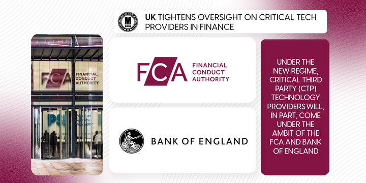 UK Tightens Oversight on Critical Tech Providers in Finance