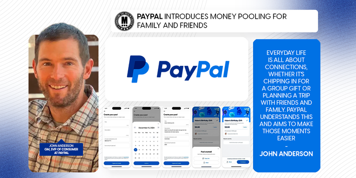 PayPal Introduces Money Pooling for Family and Friends