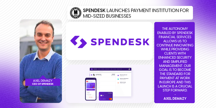 Spendesk Launches Payment Institution for Mid-Sized Businesses